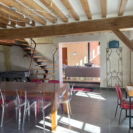 La Maison Des Caves Châteauvieux Esterno foto