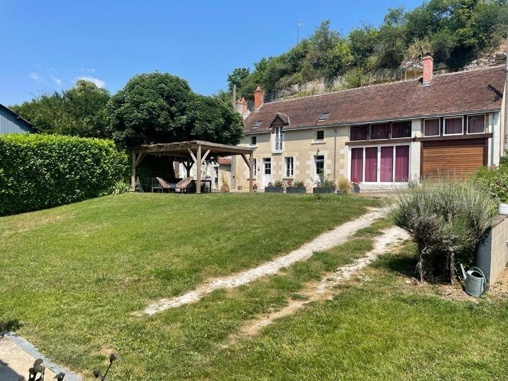 La Maison Des Caves Châteauvieux Esterno foto