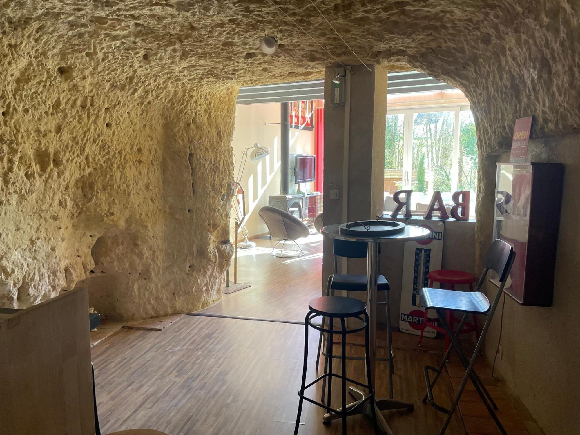 La Maison Des Caves Châteauvieux Esterno foto