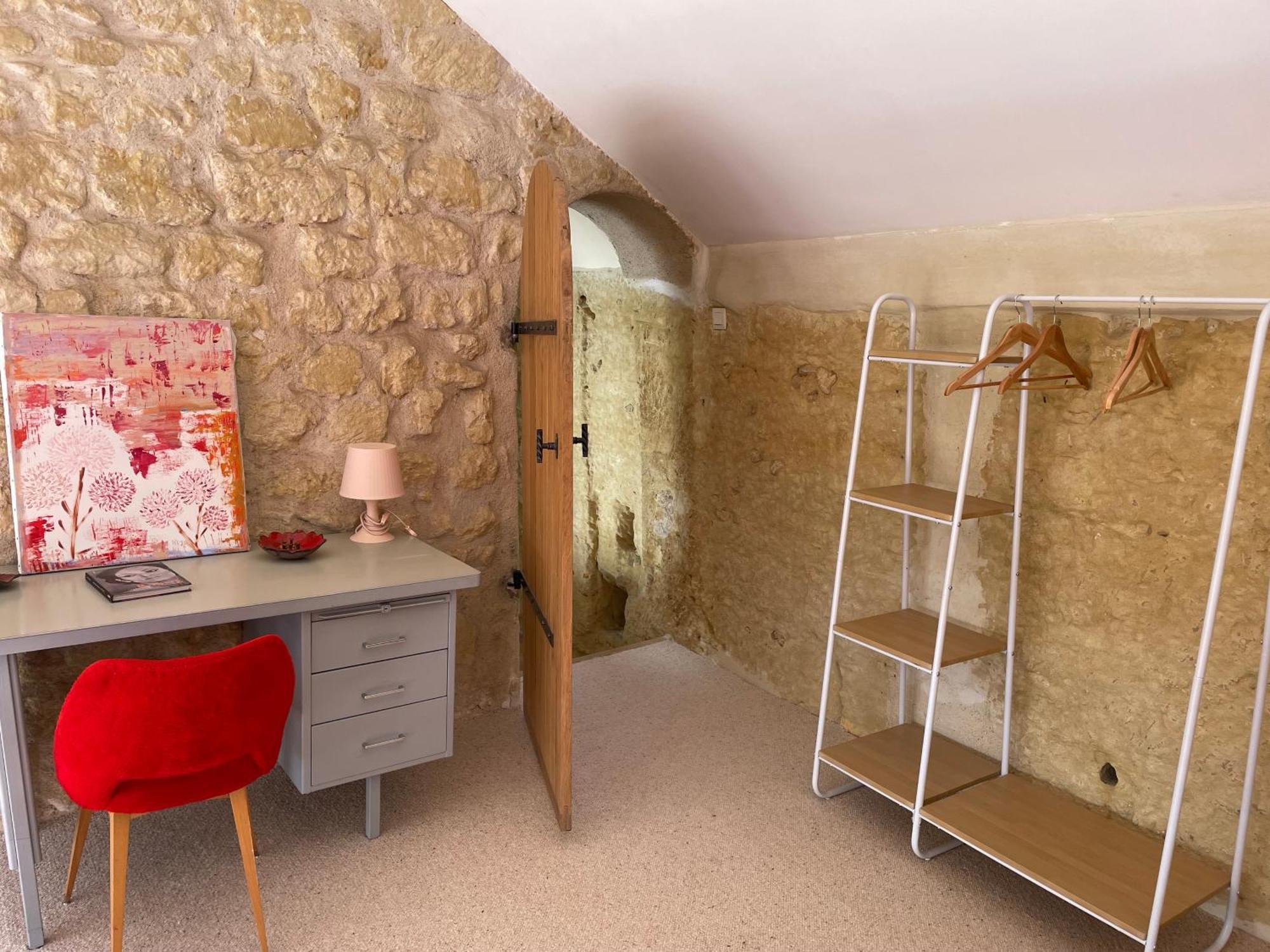 La Maison Des Caves Châteauvieux Esterno foto