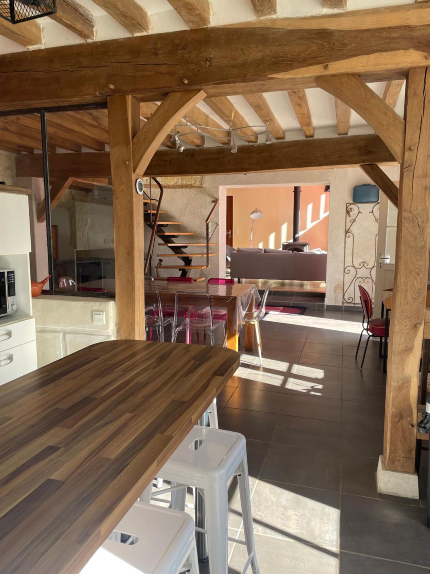 La Maison Des Caves Châteauvieux Esterno foto