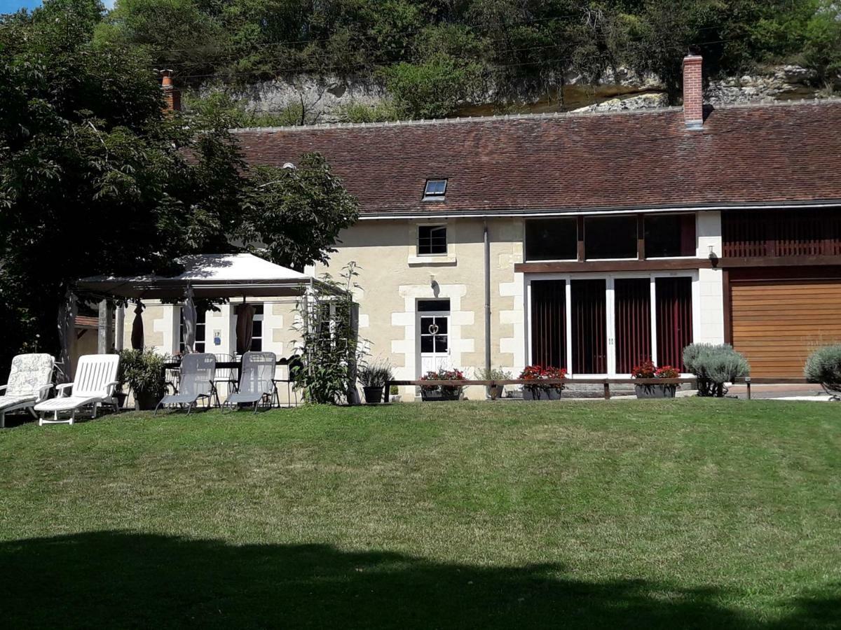 La Maison Des Caves Châteauvieux Esterno foto